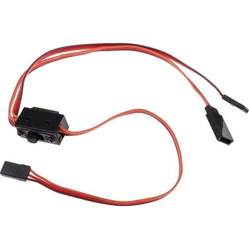 RC Servo Switch Receiver Battery on / Off with JR Cable Connections And