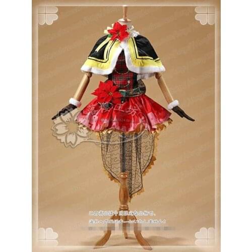 Anime! Love Live Ayase Eli December Choir New Christmas After Awakening Lolita Dress Uniform Cosplay Costume Free Shipping