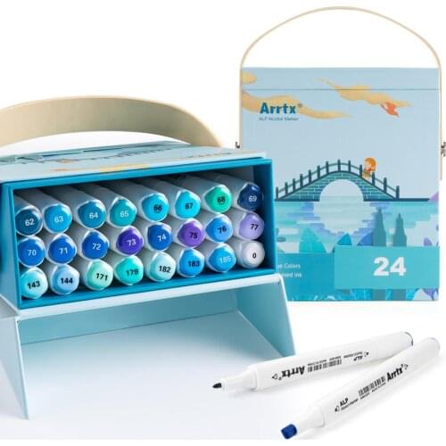 Blue Markers Arrtx China