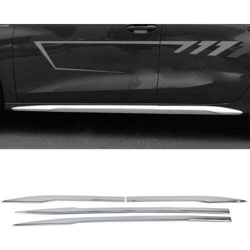 Car Accessories for Audi A3 8Y Sedan 2020 2021 Stainless Steel Glossy Side Door Car Body Molding Cover Trim