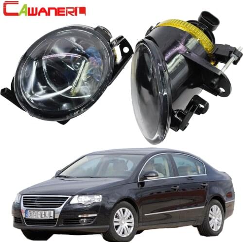 Cawanerl 100W Car Fog Light 9006 HB4 Halogen Bulb DRL 12V For Volkswagen Magotan Passat B6 3C Sedan Wagon Variant 2006-2011