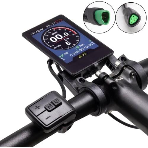 Canbus Ebike Display 860C for Bafang Mid Motor M800 M500 M600 Computer with Triangle Connector Male Female Electric Bike Display