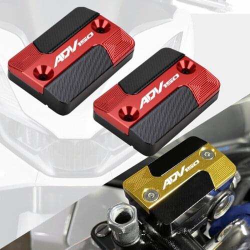 For HONDA ADV 150 ADV150 Motorcycle accessories Front Rear Fluid Reservoir Cover Cylinder Reservoir Brake Cap