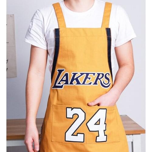 Household kitchen apron waterproof custom barista hairdresser art flower shop cowboy custom logo overalls