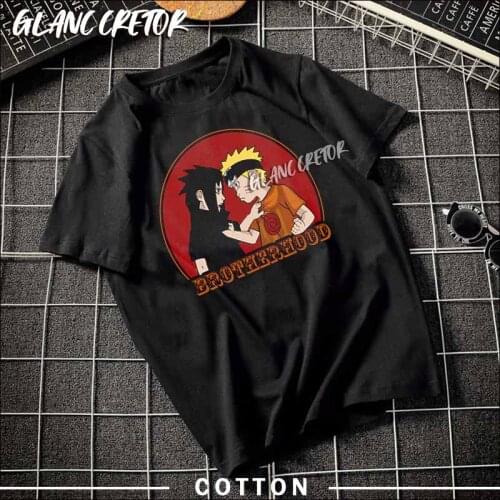 Fight T Shirt Short Sleeved Cotton Harajuku Streetwear Tshirt Aesthetic Japanese Tee Tops Anime T-shirt Clothes