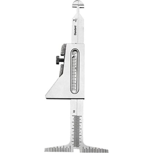 Stainless Steel Welding Pipe Gauge Weld Level Inspection Tester Metric Standard