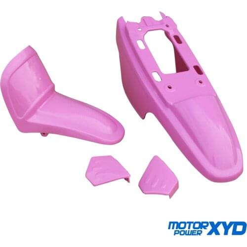 Motorcycle Plastic Fender Cover Kit Set fit for Yamaha PW50 PY50 PEEWEE 50 black pink white blue red