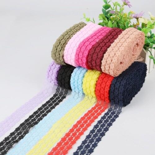 13 Color Lace Ribbon Home Decoration Crafts Wedding Clothing Handmade african lace fabric Sewing DIY Accessories Width 2.5 mm