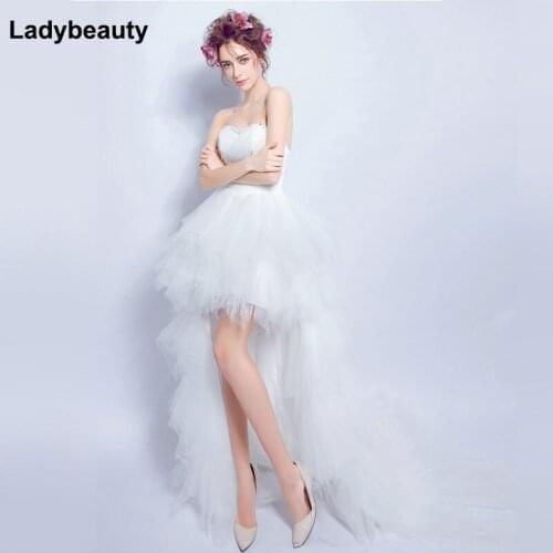 Ladybeauty Wedding Dresses With A Train