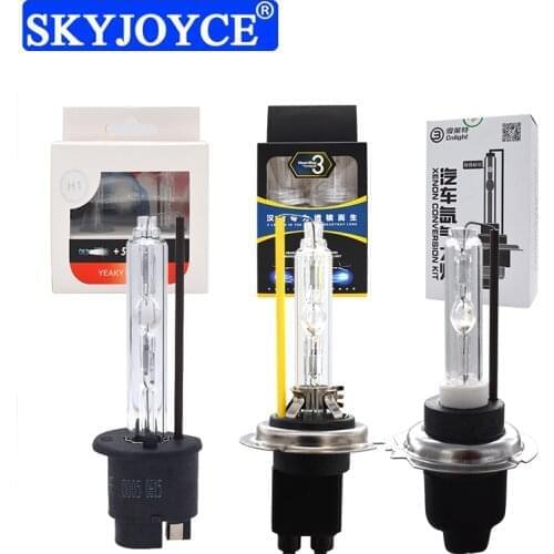 SKYJOYCE Original 35W Yeaky Cnlight HeartRay HID Bulb 4300K 4500K 5500K 6500K 6000K H1 H11 H3 HB3 HB4 D2H H7 Car Headlight Bulb