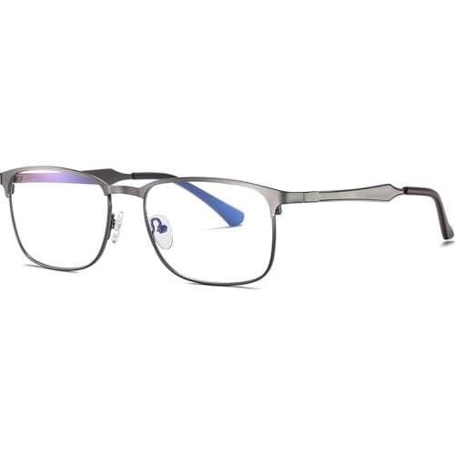 Men Business Computer Glasses Blue Light Blocking Glasses can make prescription Progressive lenses Anti Blue Light Glasses