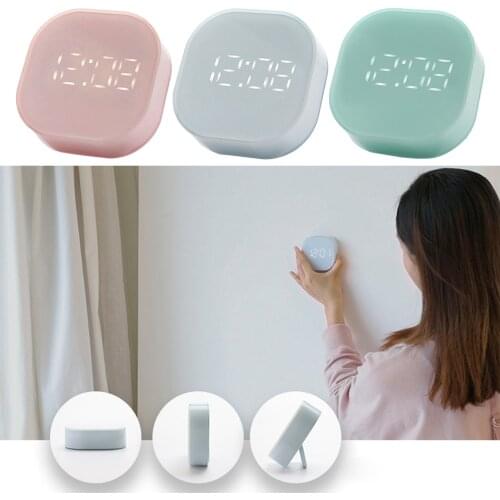 Small Cube Bedside Digital Alarm Clock Magnetic 12/24H ℃/℉ Kitchen Timer
