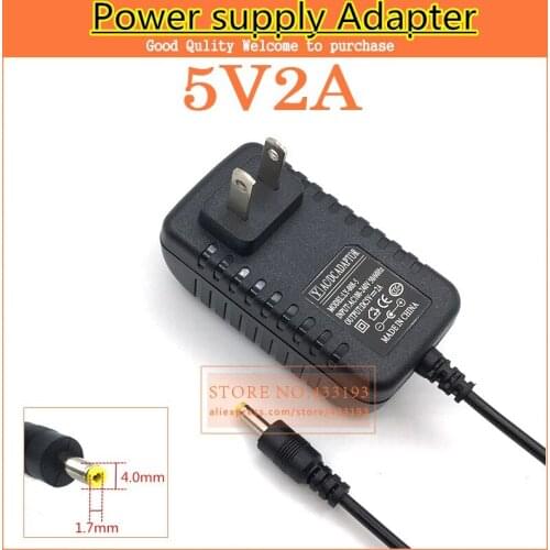 NEW Universal 5V 2A DC 4.0*1.7mm Charger Power Adapter Supply for Android TV Box for Sony PSP 1000 2000 3000
