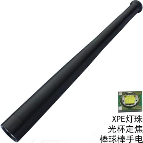 Solomon highlights [baseball bat flashlight] led explosion-proof flashlight self-defense supplies rechargeable self-defense glar