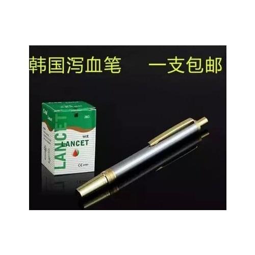 Blood sampling pen style with 50pcs needles/pack