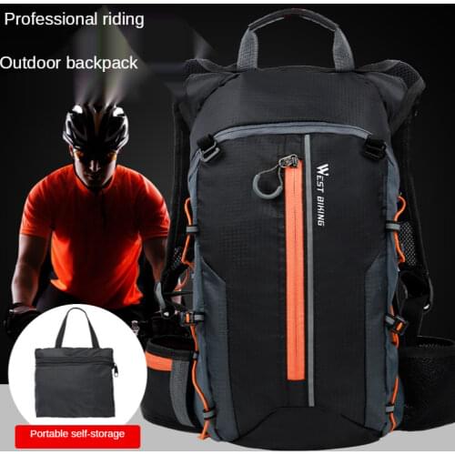 BIKING Ultralight Bicycle Water Bag Portable Waterproof Outdoor Sport Hiking Cycling Backpack (10L)