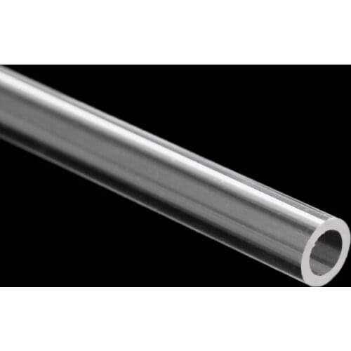 OD 12mm 14mm 16mm Transparent Acrylic Tube PMMA Tube For PC Water Cooling 50cm