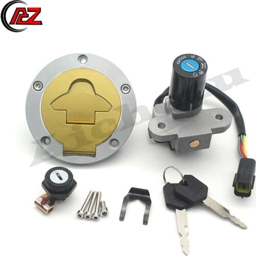 Motorbike Ignition Switch Assembly Fuel Gas Tank Cap Lock Key Set For Ducati ST2 ST4 916 996 998 748 & For Monster 620 750 900
