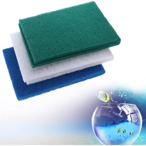 1Pc Aquarium Filter Media Fish Tank Biochemical Cotton Sponge Foam Pads Aquarium Accessories 88*30*2.5CM