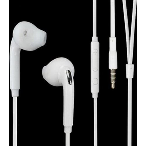 10pcs/Lot For Samsung Galaxy S6/ S6 Edge 3.5mm Wired In-Ear Headset Earphone S6 Earbud Handsfree For Samsung Galaxy S7 s6 S5 Hea