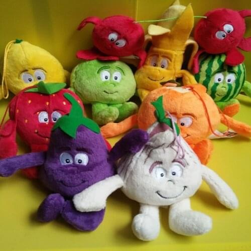 10CM New Fruits Vegetables 20CM forest animals goodnessgang Soft Plush Doll Toys for kids dropshipping