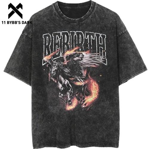 Мужские футболки оверсайз 11 BYBB'S DARK China At AliExpress