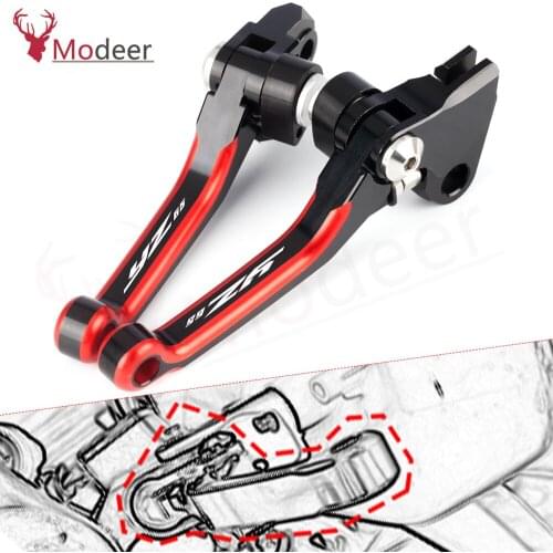 2PCS Brake Clutch Levers Motorcycle Handle For YAMAHA YZ85 YZ125 YZ250 YZ250F YZ426F YZ450F YZ 85 125 250 250F 426F 450F