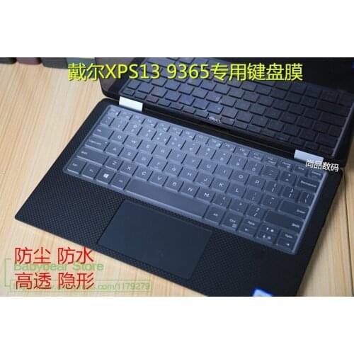 2017 Version 13.3 inch laptop keyboard cover Protector for Dell XPS 13 9370 9365 9380 13-9365 XPS13 13.3'' 13-9370 2-in-1 Laptop