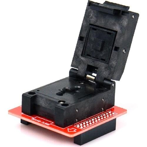 BGA48 adapter 6x8 0.8mm pitch TSOP48/SOP44 V3 socket for MiniPro TL866II plus /A/CS series IC chip XP8710 Programmer