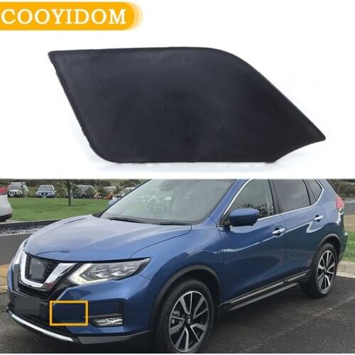 Car Front Bumper Tow Hook Eye Cover trailer Cap For Nissan X-Trail XTrail Rogue 2017 2018 2019 car-styling