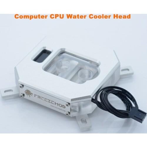 FREEZEMOD Water Cooling Block Computer CPU Water Cooler Head Radiator Heatsink AMD Supports AM2/3/4 INTEL Supports 775/115X/2011