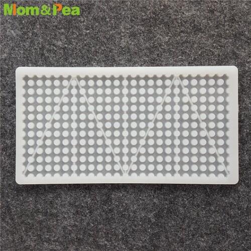 CX115 Trigon With Holes Silicone Mold Chocolate Ornamental Fondant Mould Cake Decoration Tools