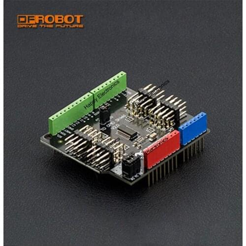 DFRobot 100% Original IIC TO GPIO module IO extension board Upgraded V2, Support 16 Digital IO port for Arduino UNO/Leonardo