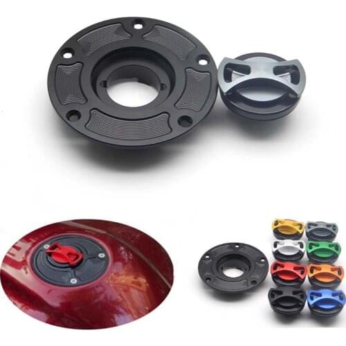 For Ducati 600 750 900 SS ST2 ST3 ST4 848 1098 1198 All Years Motorcycle CNC Aluminum Keyless Fuel Tank Gas Cap Cover