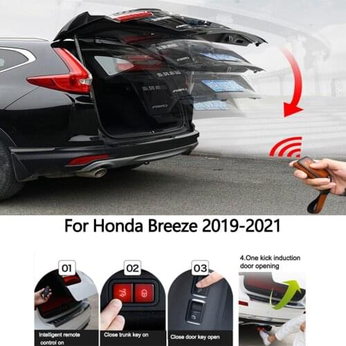 Electric Tailgate Lift For Honda Breeze 2019-2021 Auto Tail Gate Intelligent Power Trunk Tailgate Lift Car Accessories