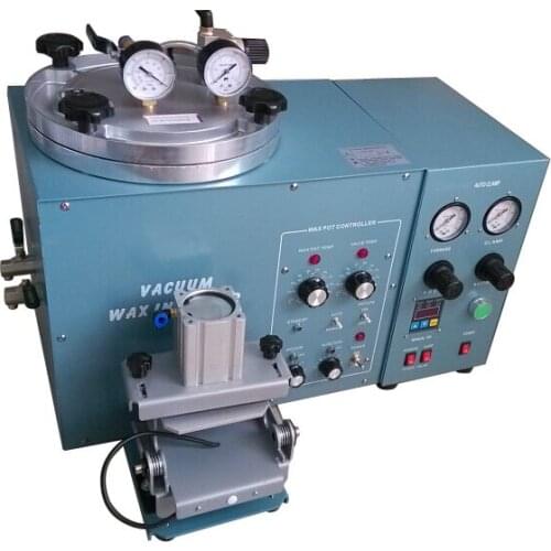 Hot Sale Jewelry Making Machine 220V Digital Vacuum Wax Injector with Controller and Auto Clamp