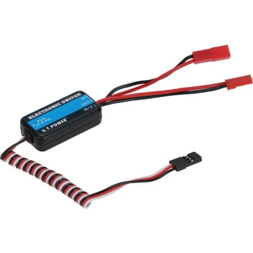 G.T.POWER Remote Control Switch Electronic Switch for Receiver RX Electronic Parts Nitro RC Car Helicopters Drone