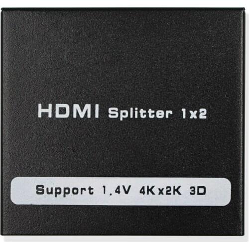 HDMI SPlitter HDCP Full HD 1080p 1.3V Switch Switcher 1X2 splitter 1 in 2 out Amplifier Dual Display for HDTV DVD PS3 Xbox