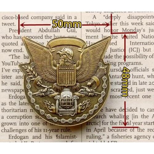 Motorcycle Club Badge CLASSIC Eagle Wing Biker Brooches For clothes Hat Retro Metal Collar Pin Brooch Brass Motorbike Emblem