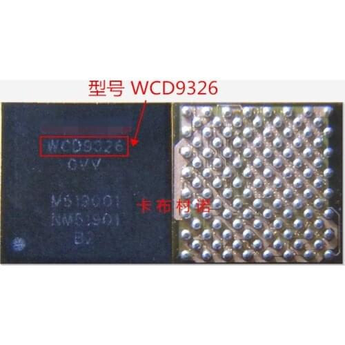 2PCS/LOT WCD9326 for Audio amplifier CHIP IC