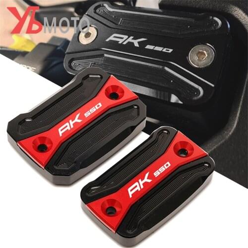 Brand new AK550 Front Brake Fluid Reservoir Cover Cap For KYMCO AK550 AK 550 2017-2020 Fuel cap Cover Motorcycle CNC Accessories
