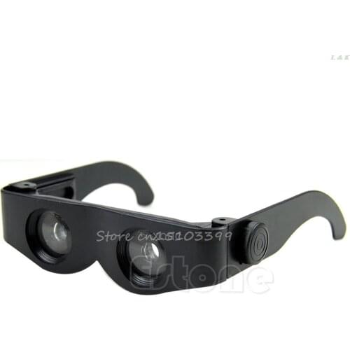 Portable Glasses Style Magnifier Binoculars Telescope For Fishing Hiking Concert M12 dropship