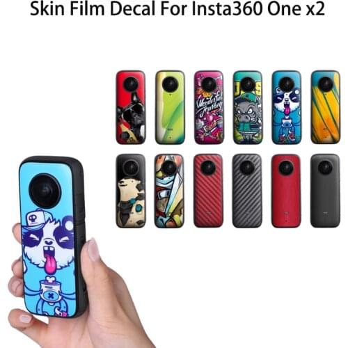 PVC Stickers Protective Skin Film Scratch-Proof Decals Accessories For Insta360 ONE X2 Camera Accessories