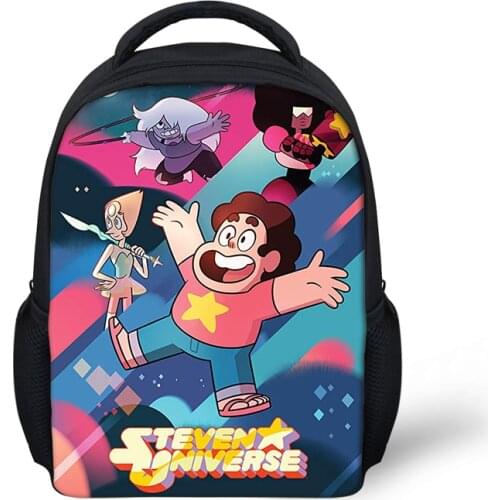 HALYUNASC Fashion Kindergarten Backpack Steven Universe Pattern Kids School Book Bags Cartoon Anime Design Boys Girls Small Bags