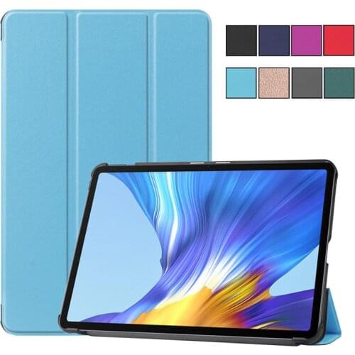 For Huawei Honor V6 Tablet Case Folding PU Leather Magnetic Protective Tablet Cover Funda For Honor Pad V6 Case 10 4 inch