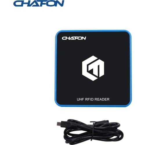 CHAFON usb uhf rfid reader emulate keyboard plug and play ISO18000-6B/6C for access control system free sample tag