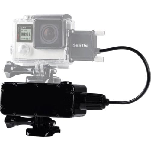 Go Pro 8 Max Waterproof External Battery Bank submersible for GoPro Hero 7/6/5/4/3 Xiaomi Yi 4K SJCAM DJI Osmo Action Camera