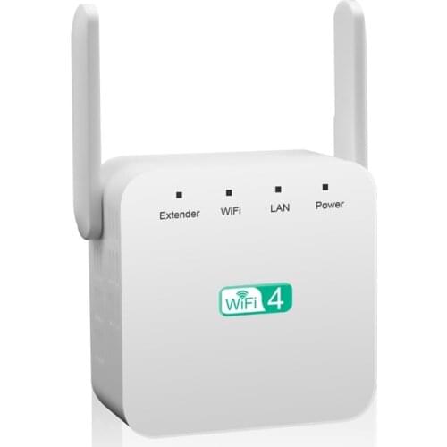 WD-R611U Wifi Extender 300M Dual Antenna Wall Repeater Home Wireless Wifi Signal Amplifier Extender US Plug