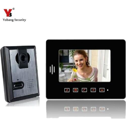 Yobang Security freeship 7" Video Intercom Night Vision Door bell phone Monitor Door viewer Intercom For Home video doorbell