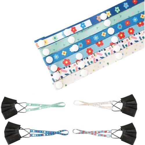 1Pc Adjustable Face Mask Lanyard Convenient Masks Holder Rope Anti-lost Anti-drop Mask Hanging Neck Rop Halter Ropes Mask Strap